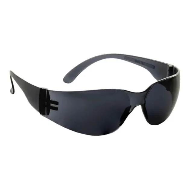 Venus E-102-GHC-AF Dark Lens Polycarbonate Frameless Safety Goggles with Anti Fog, UV Protection & Anti Scratch