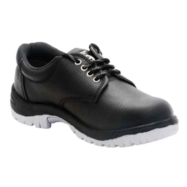 Acme Trends AP-25 Leather Low Ankle Steel Toe Black Work