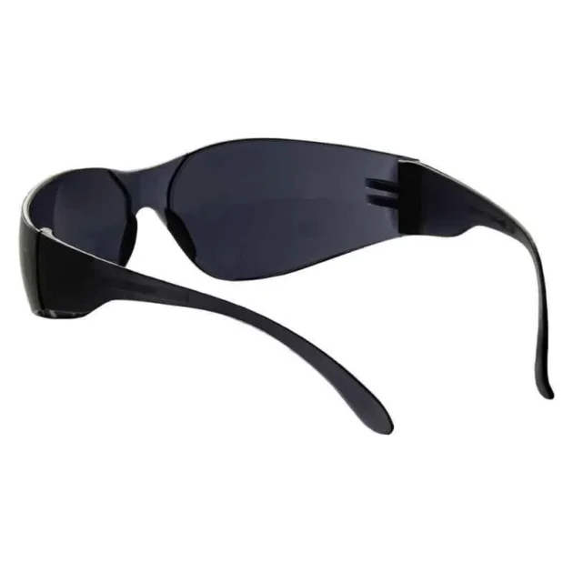 Venus E-102-GHC-AF Dark Lens Polycarbonate Frameless Safety Goggles with Anti Fog, UV Protection & Anti Scratch - Image 2