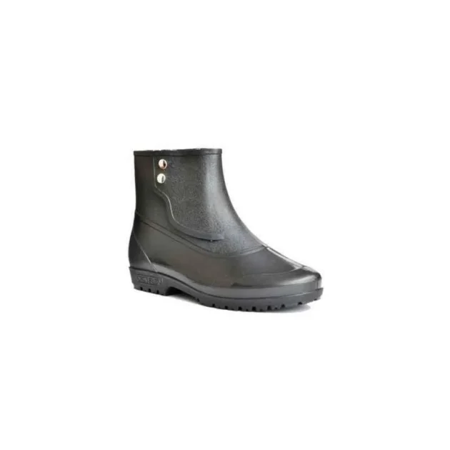 Hillson 7 Star Plain Toe Black Work Safety Shoes - Image 4