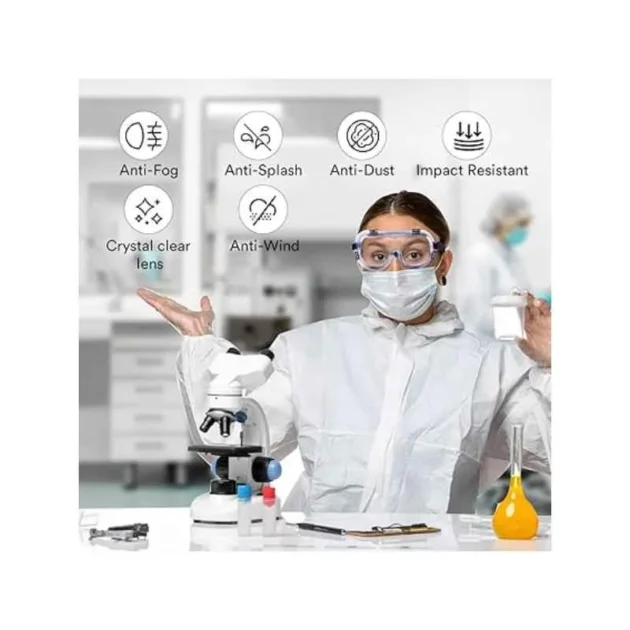 3M Polycarbonate Safety Goggles, 1621 - Image 5