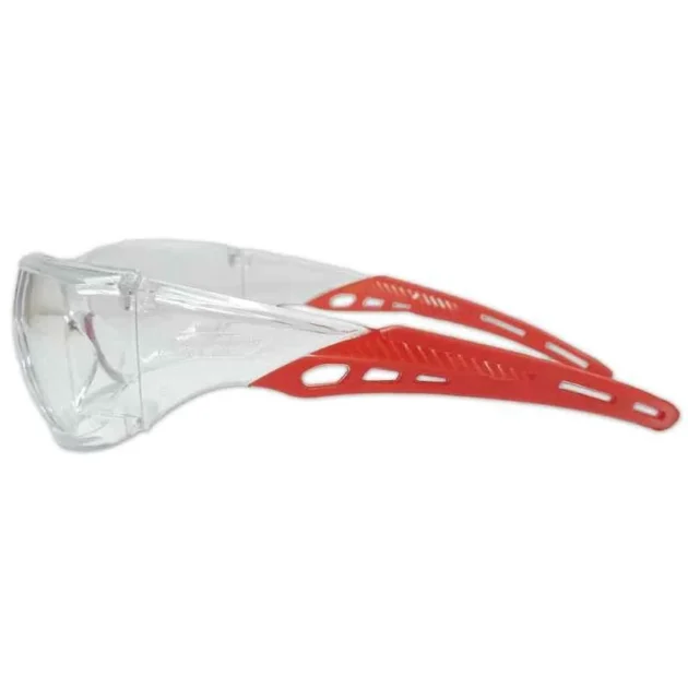 Venus E-306 CHC-AF Clear Lens Polycarbonate Frameless Safety Goggles with Anti Fog, UV Protection & Anti Scratch - Image 5
