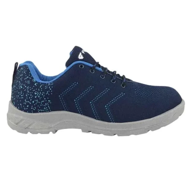 Fuel Arsenal Fabric Steel Toe Blue Safety Shoes with PVC Sole - Image 4