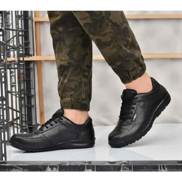Stonix Leather TPR Sole Steel Toe Black Safety Shoes, GOLA-TRP-07 - Image 4