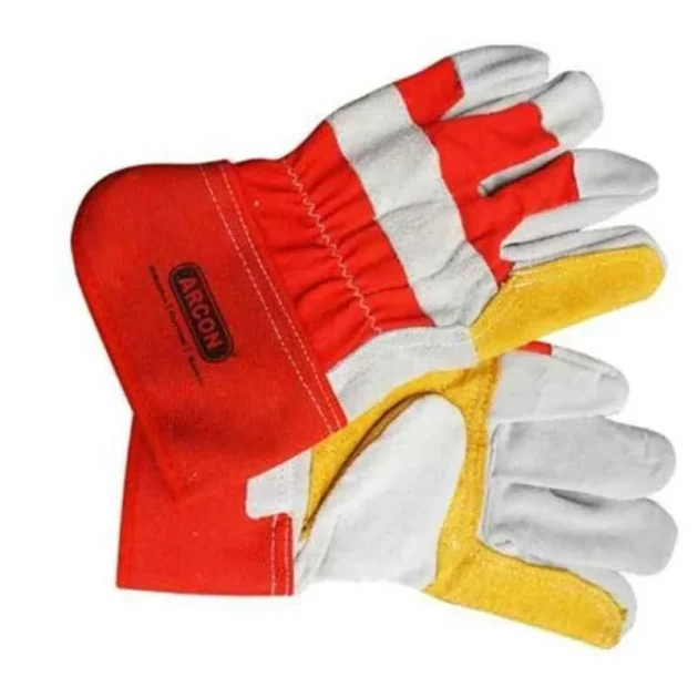 Arcon Leather Double Palm Hand Gloves - Image 2