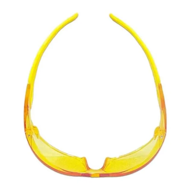 Venus E-306-AHC Amber Lens Polycarbonate Full Rim Safety Goggles - Image 4