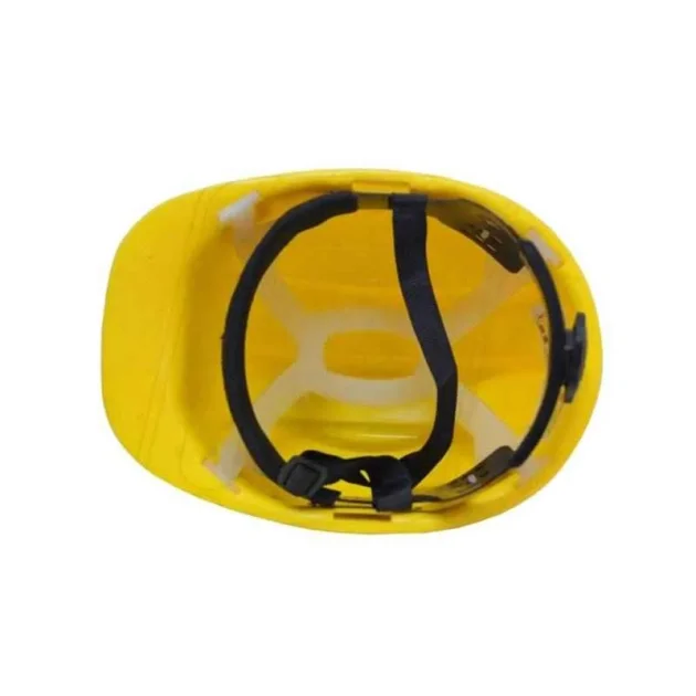 Karam Plastic Yellow Cradle Ratchet Type Safety Helmet, PN 521 - Image 5