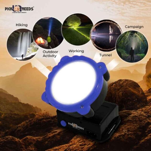 Pick Ur Needs 25W Blue Rechargeable Emergency Laser Torch - Image 2