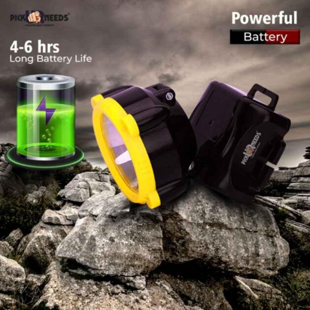 Pick Ur Needs 25W Yellow Rechargeable LED Laser Torch - Image 4