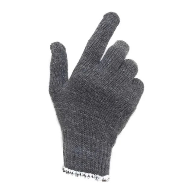 Solance 50g Cotton Grey Unisex Reusable Safety Hand Gloves - Image 4