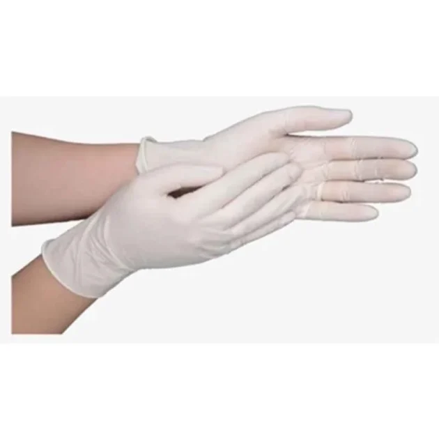 Mastership 50 Pcs 10-inch Non-Sterile White Surgical Hand Gloves - Image 3