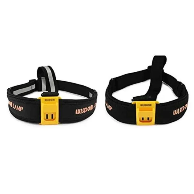 Wisdom Waterproof Elastic Anti-Slip Battery Powered LED Headlamp