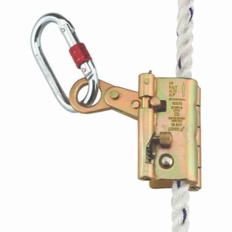 Udyogi Alloy Steel Zinc Plated Rope Grab (UB 2011)